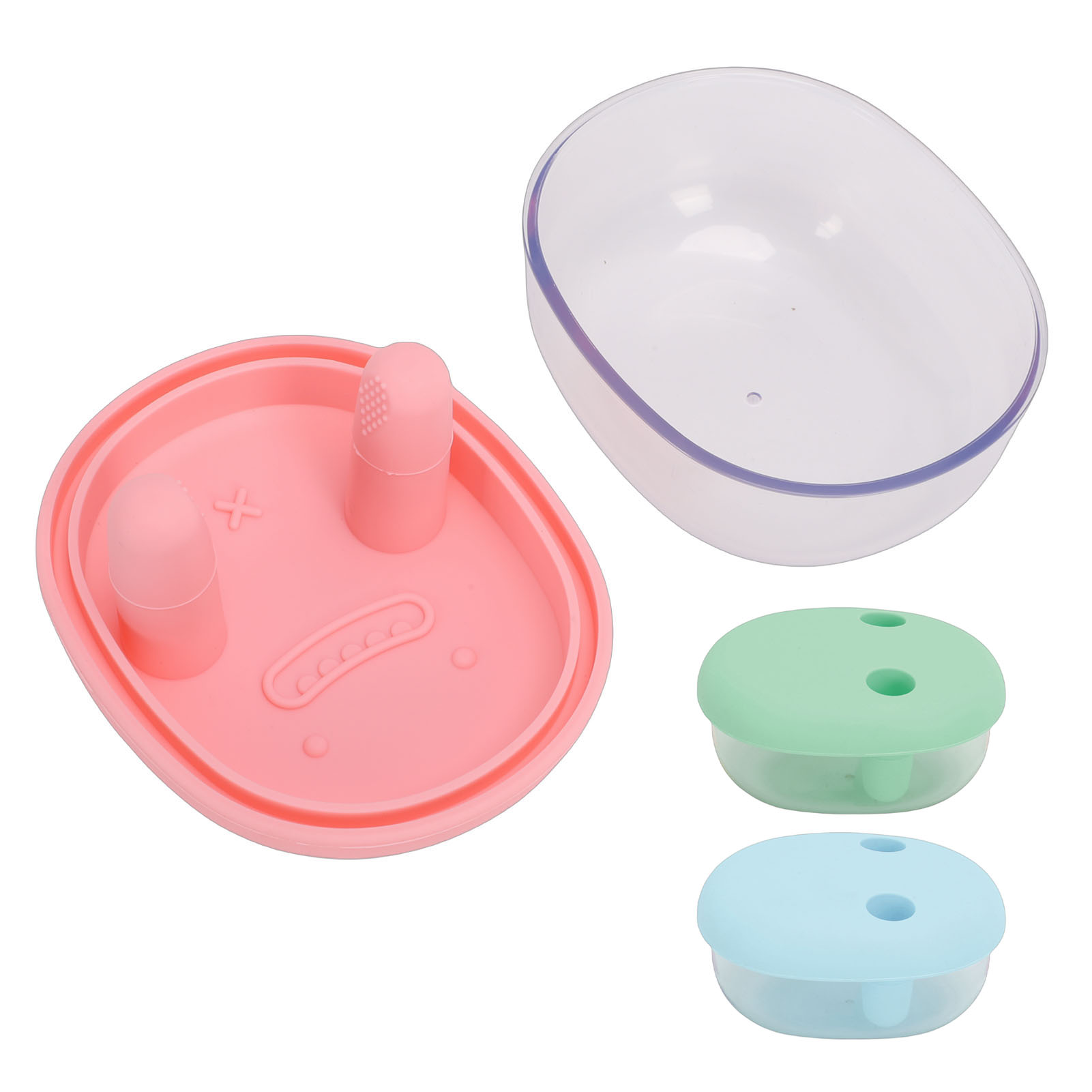 Food Storage Bowls - Boîte à collation 2-en-1 anti-déversement avec