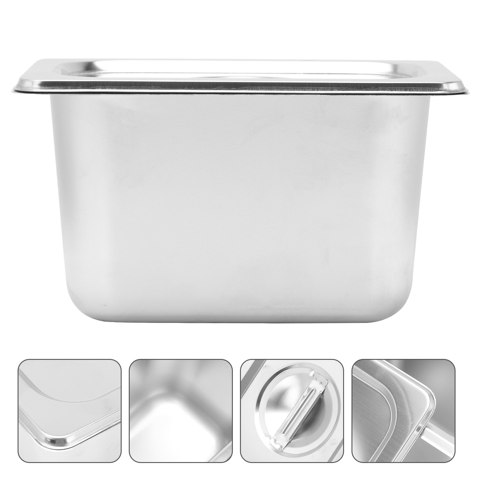 Food Storage Stainless Steel Containers - 1 ensemble de récipient de service