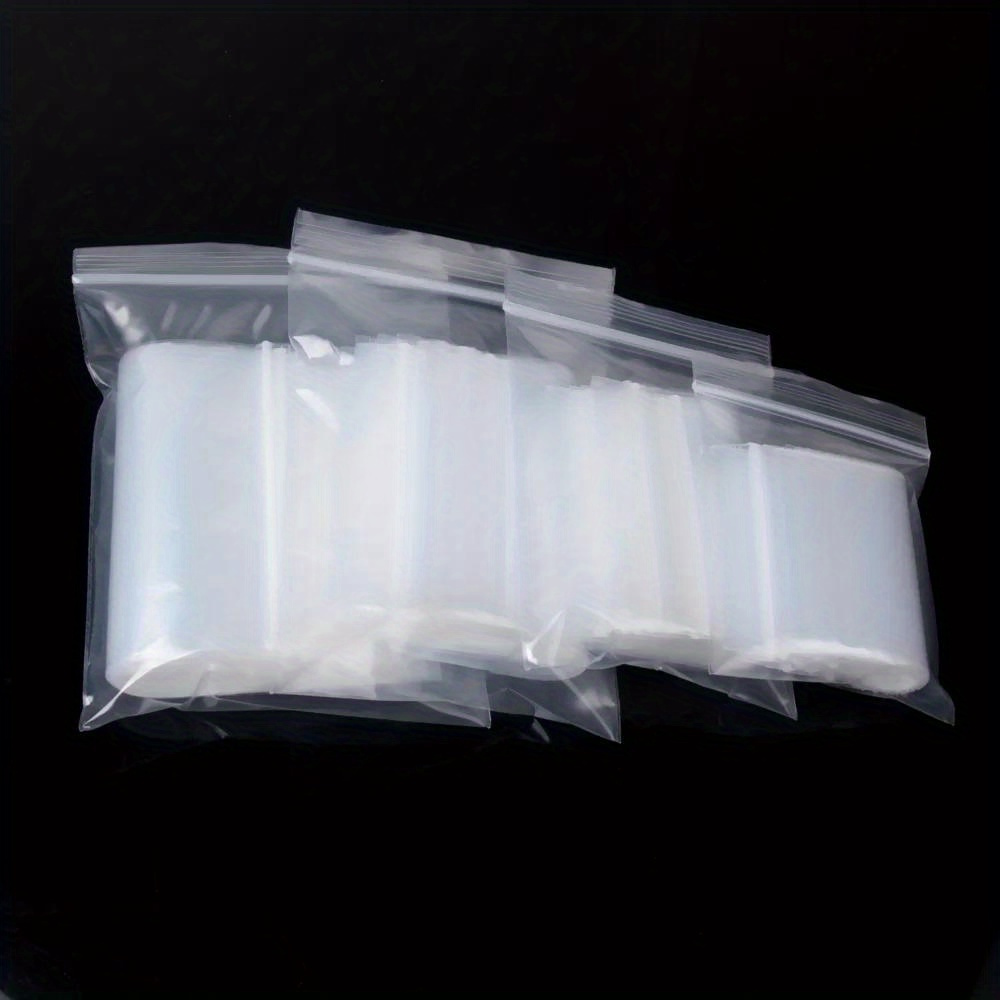 Food Storage Ziploc Bags - 100 pièces, sacs de rangement épais