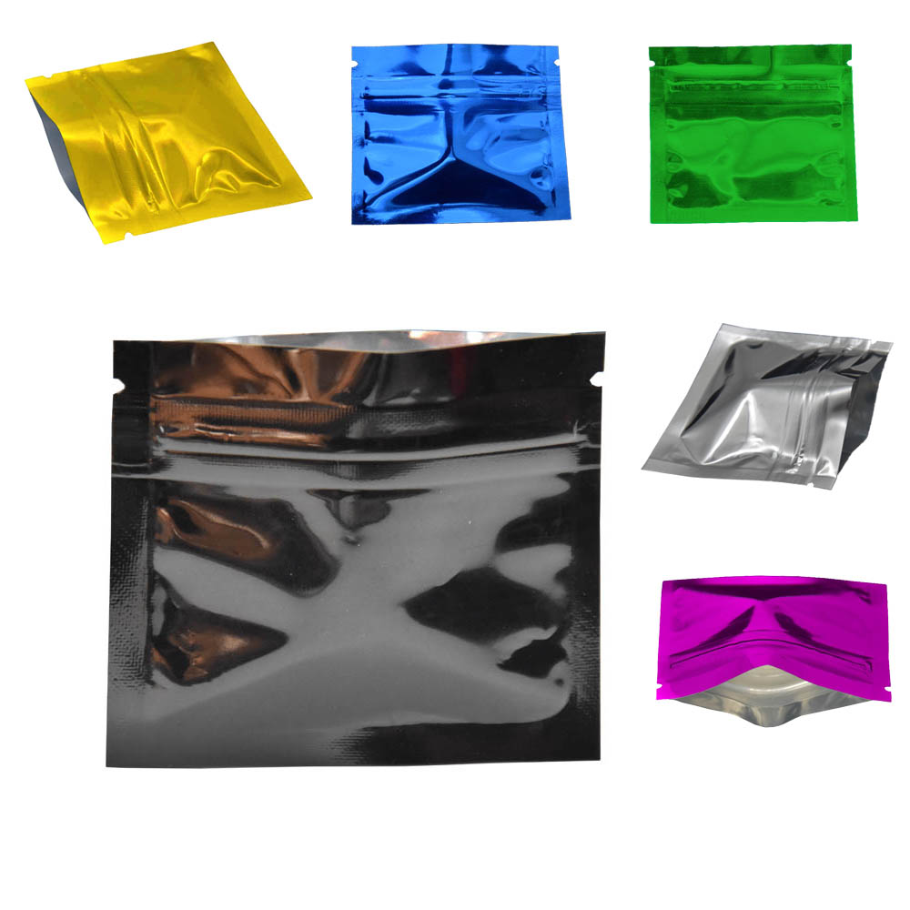 Food Storage Ziploc Bags - Sac en aluminium coloré brillant à