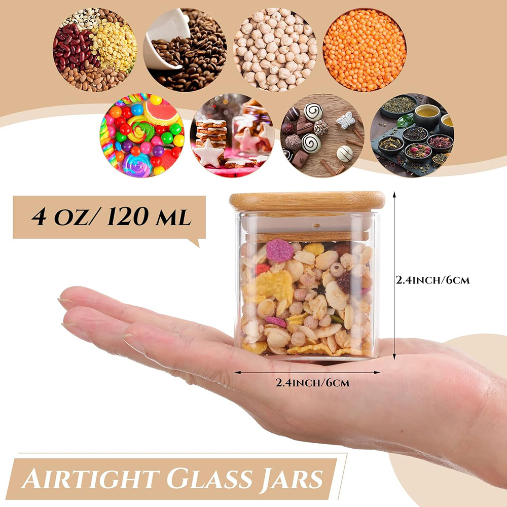 Ensemble de pots en verre mini - Food Storage Set Glass avis et prix