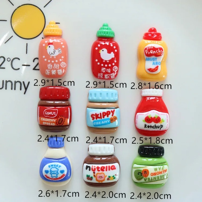 10 pièces Breloques en résine  - Salad Dressing Bottle avis et prix