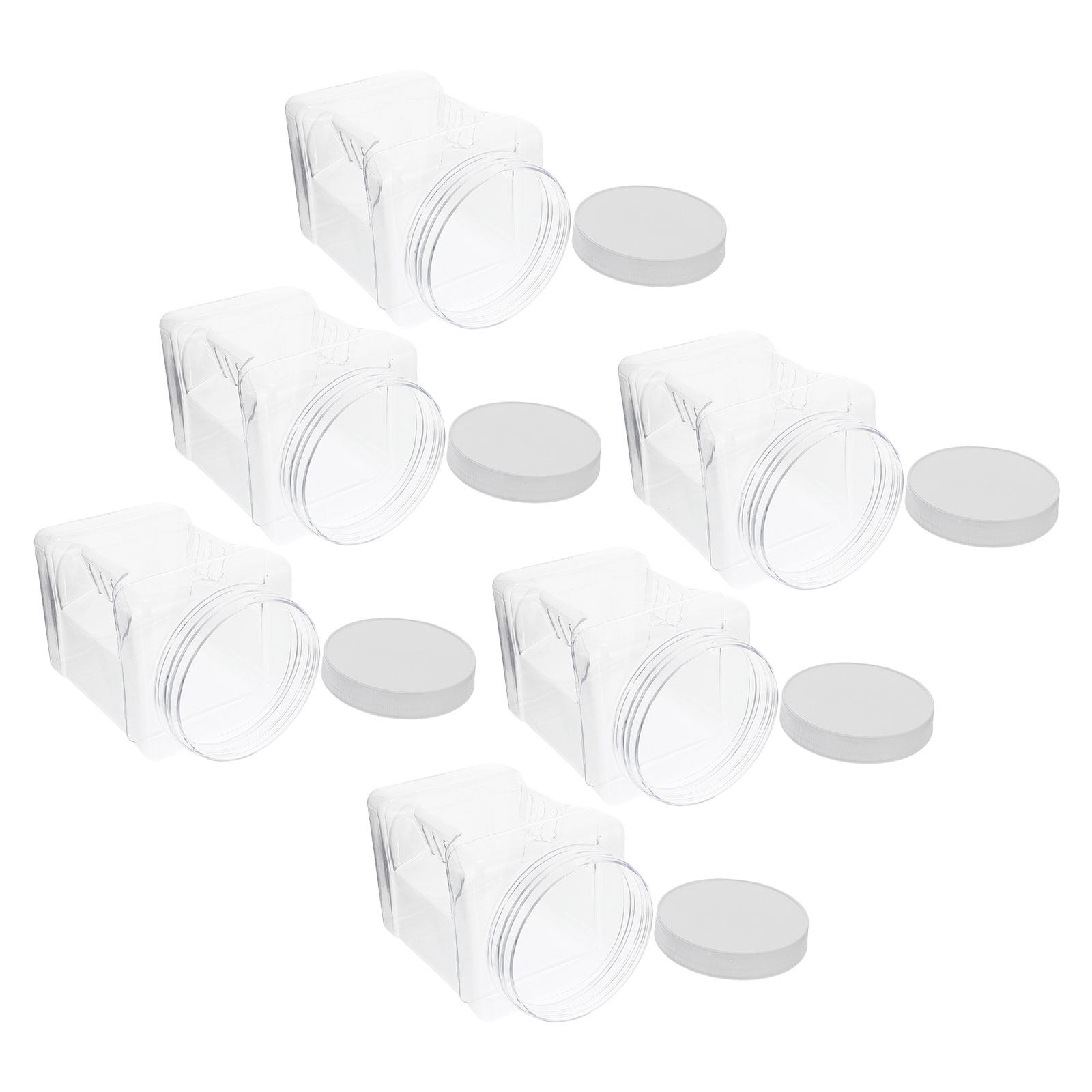 6 boîtes carrées transparentes - Food Storage Airtight avis et prix
