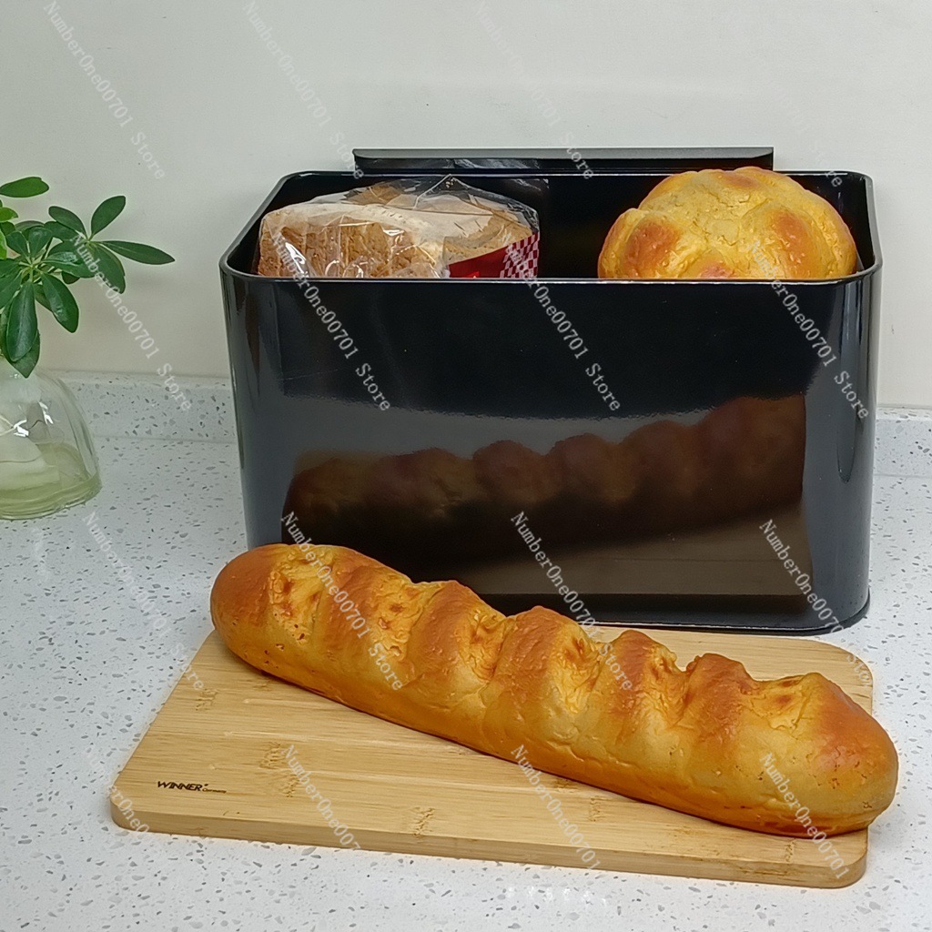 Boîte à pain de cuisine avec c - Food Storage Stainless Steel Containers avis et prix