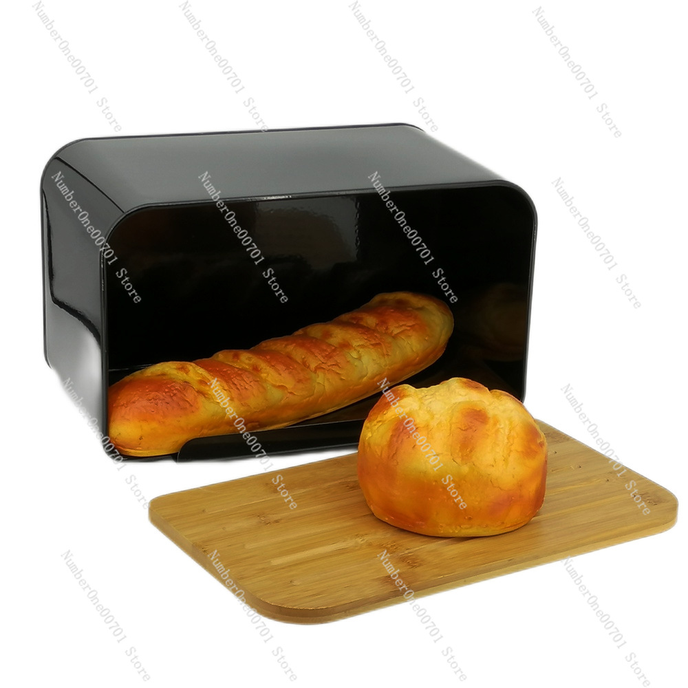 Boîte à pain de cuisine avec c - Food Storage Stainless Steel Containers avis et prix