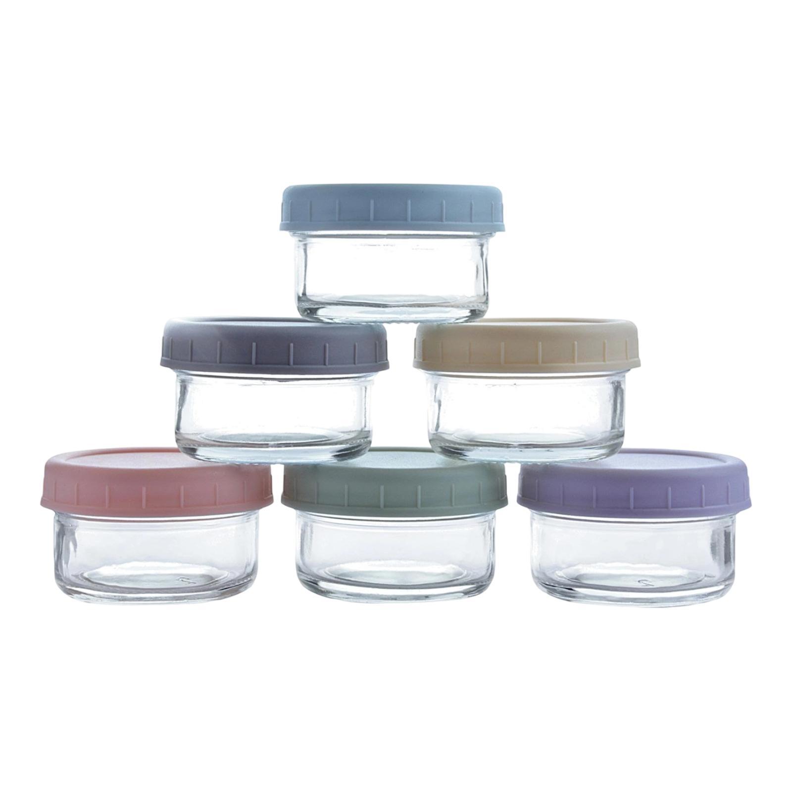 Mini pots en verre avec couver - Food Storage Set Glass avis et prix