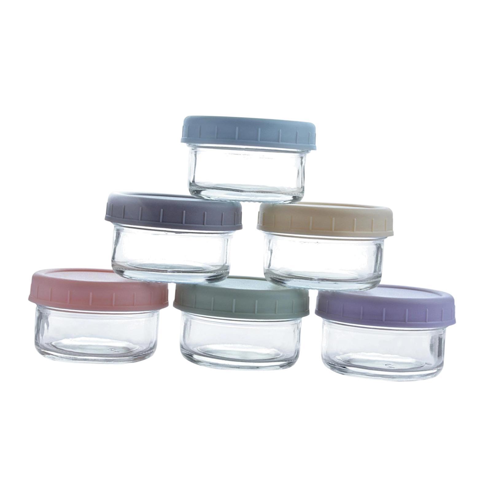 Mini pots en verre avec couver - Food Storage Set Glass avis et prix