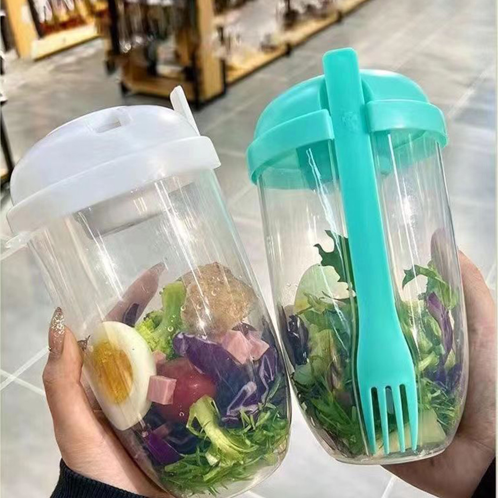 Shaker à salade portable blanc - Salad Dressing Bottle avis et prix
