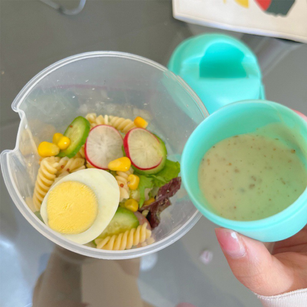 Shaker à salade portable blanc - Salad Dressing Bottle avis et prix