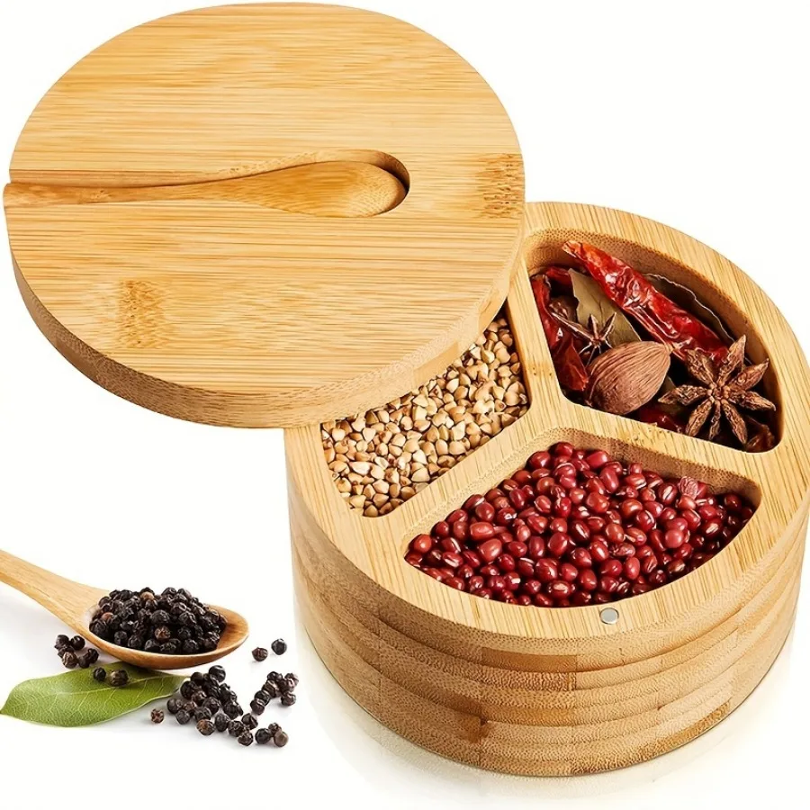 Pot à épices en bois recouvert - Herb Keeper Container avis et prix
