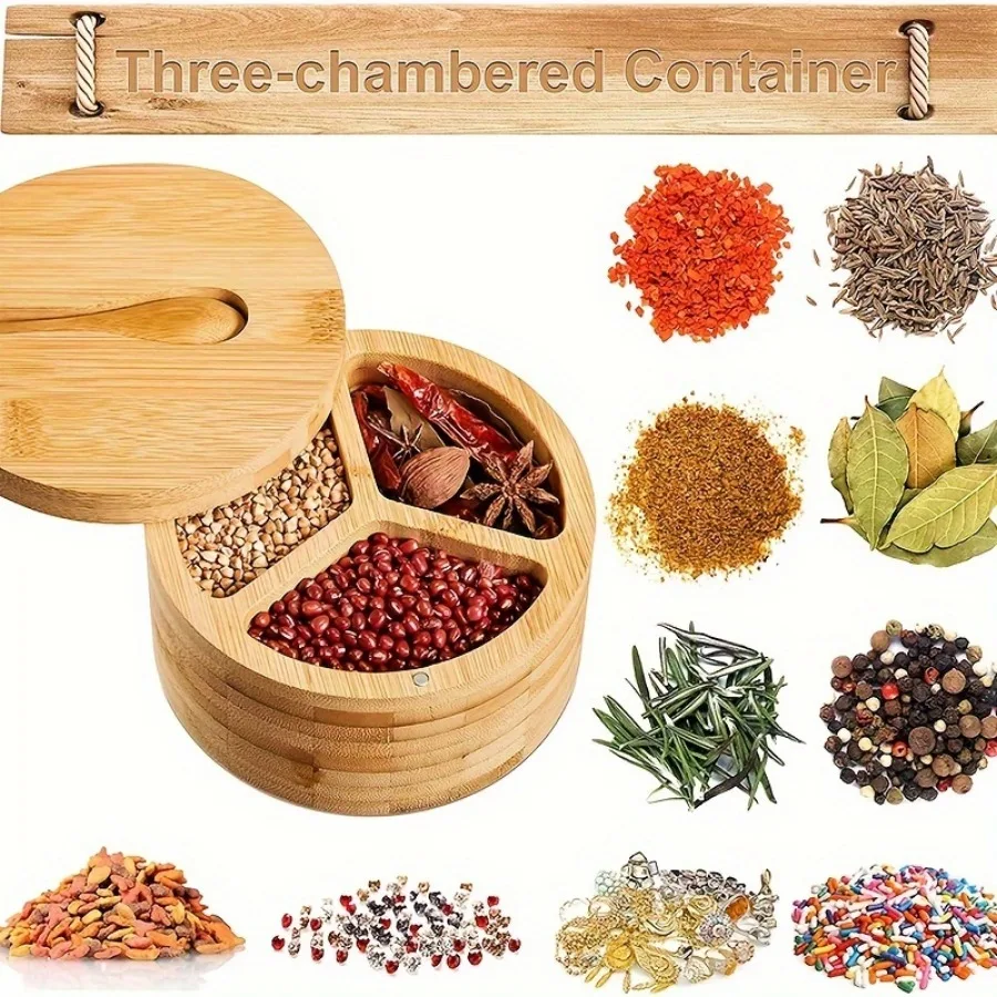 Pot à épices en bois recouvert - Herb Keeper Container avis et prix
