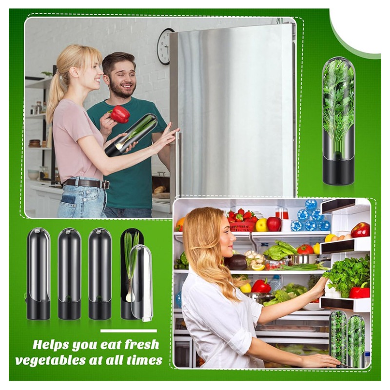 1/2/3 pièces Contenant de stoc - Herb Keeper Container avis et prix