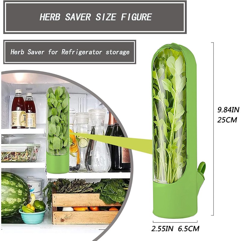 1/2/3 pièces Contenant de stoc - Herb Keeper Container avis et prix
