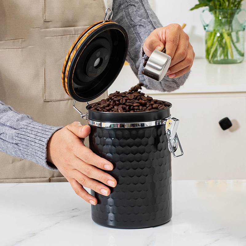 Boîtes à café de cuisine en ac - Food Storage Stainless Steel Containers avis et prix