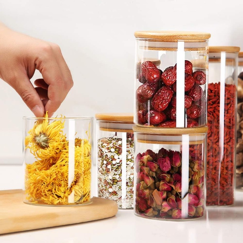 Ensemble de 12 pots en verre a - Food Storage Set Glass avis et prix