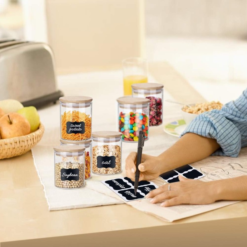 Ensemble de 12 pots en verre a - Food Storage Set Glass avis et prix