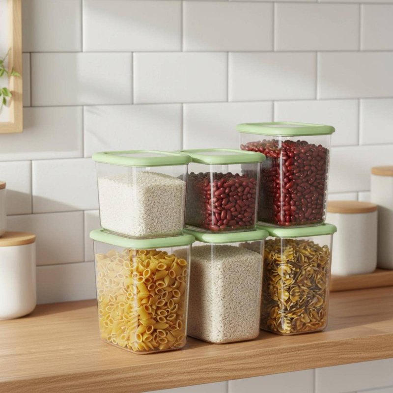 Ensemble de 6 contenants hermé - Food Storage Airtight avis et prix