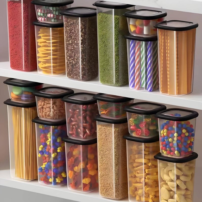 Ensemble de 6 contenants hermé - Food Storage Airtight avis et prix