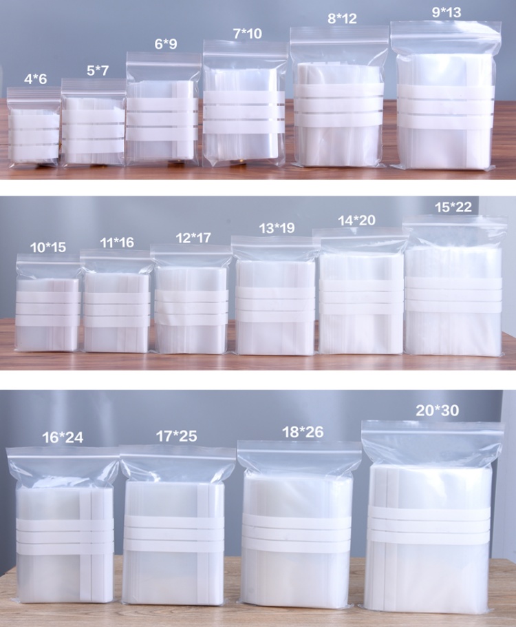 200 Sachets Ziplock Transparen - Food Storage Ziploc Bags avis et prix