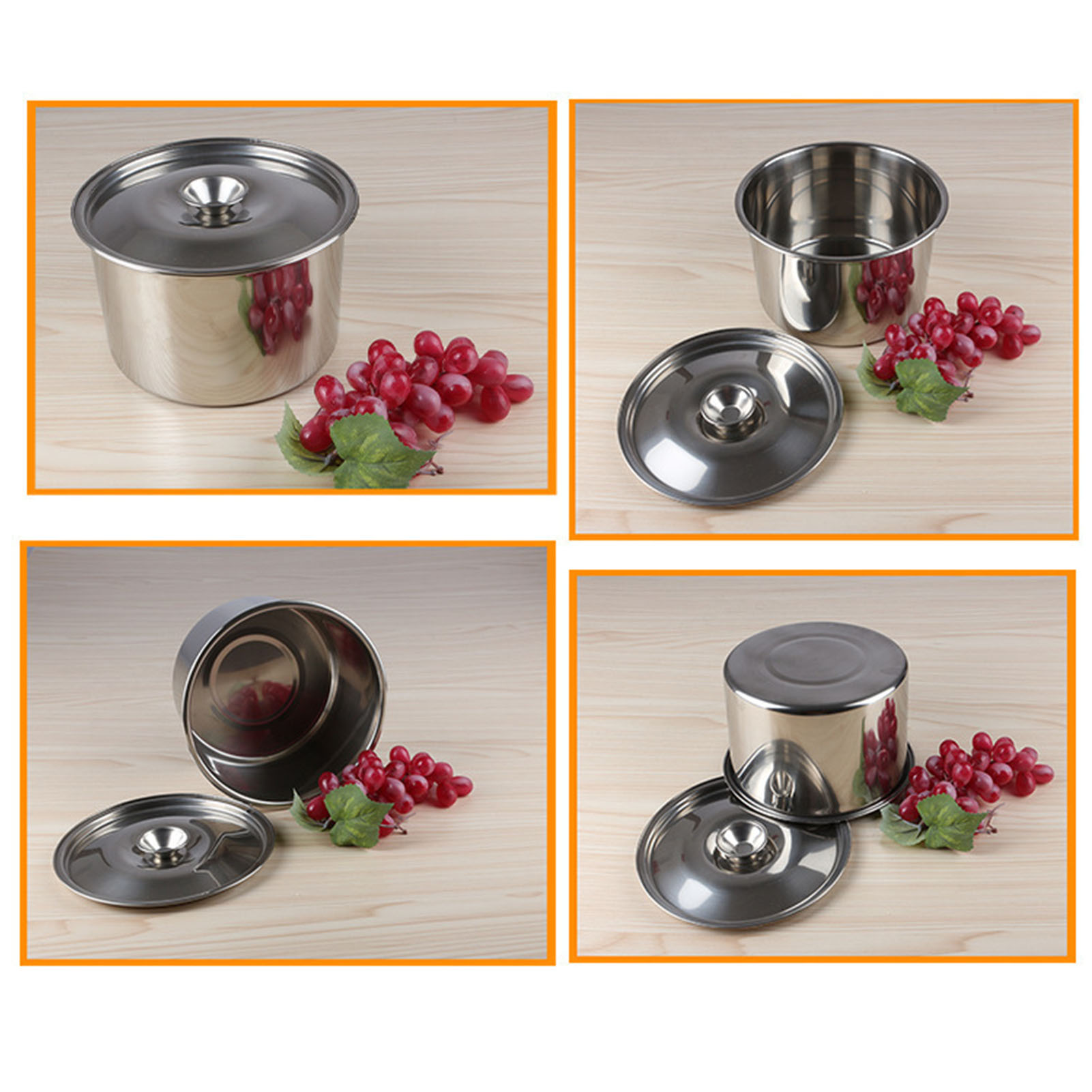 Marmite en acier inoxydable, f - Herb Keeper Container avis et prix