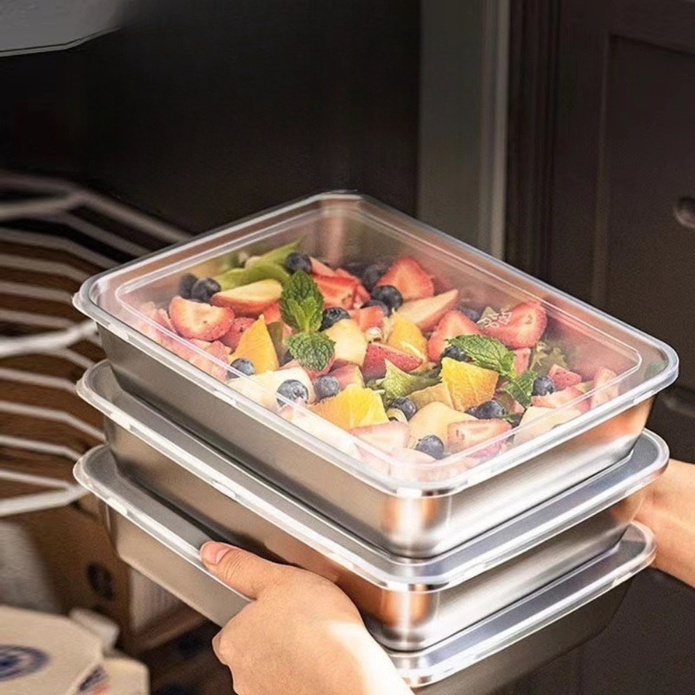Plateau de service en acier in - Food Storage Airtight avis et prix