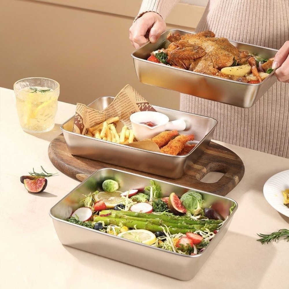 Plateau de service en acier in - Food Storage Airtight avis et prix