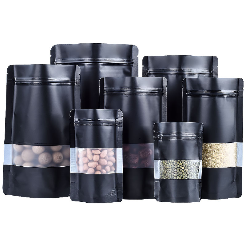 100 pièces debout noir mat feu - Food Storage Ziploc Bags avis et prix