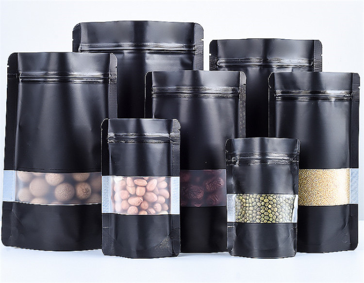 100 pièces debout noir mat feu - Food Storage Ziploc Bags avis et prix