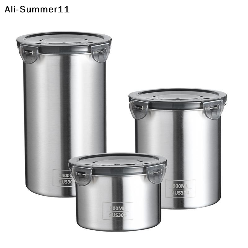 【Ag】【Rw】1 pièce Nouveauté 2025 - Food Storage Stainless Steel Containers avis et prix