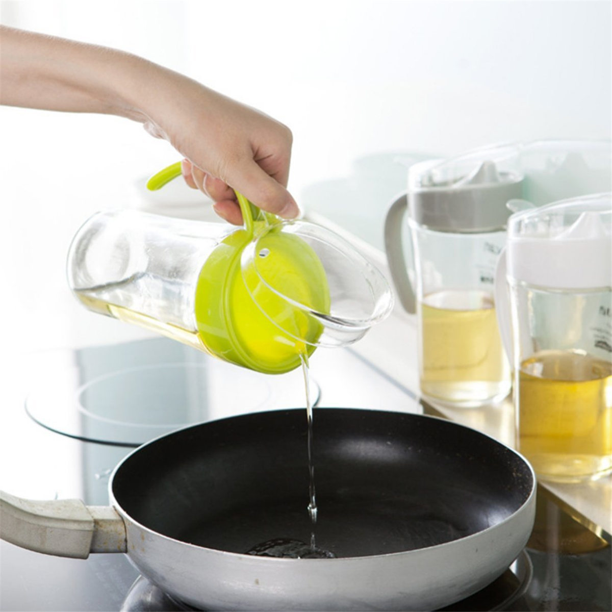 Bouteille d'huile anti-fuite d - Herb Keeper Container avis et prix