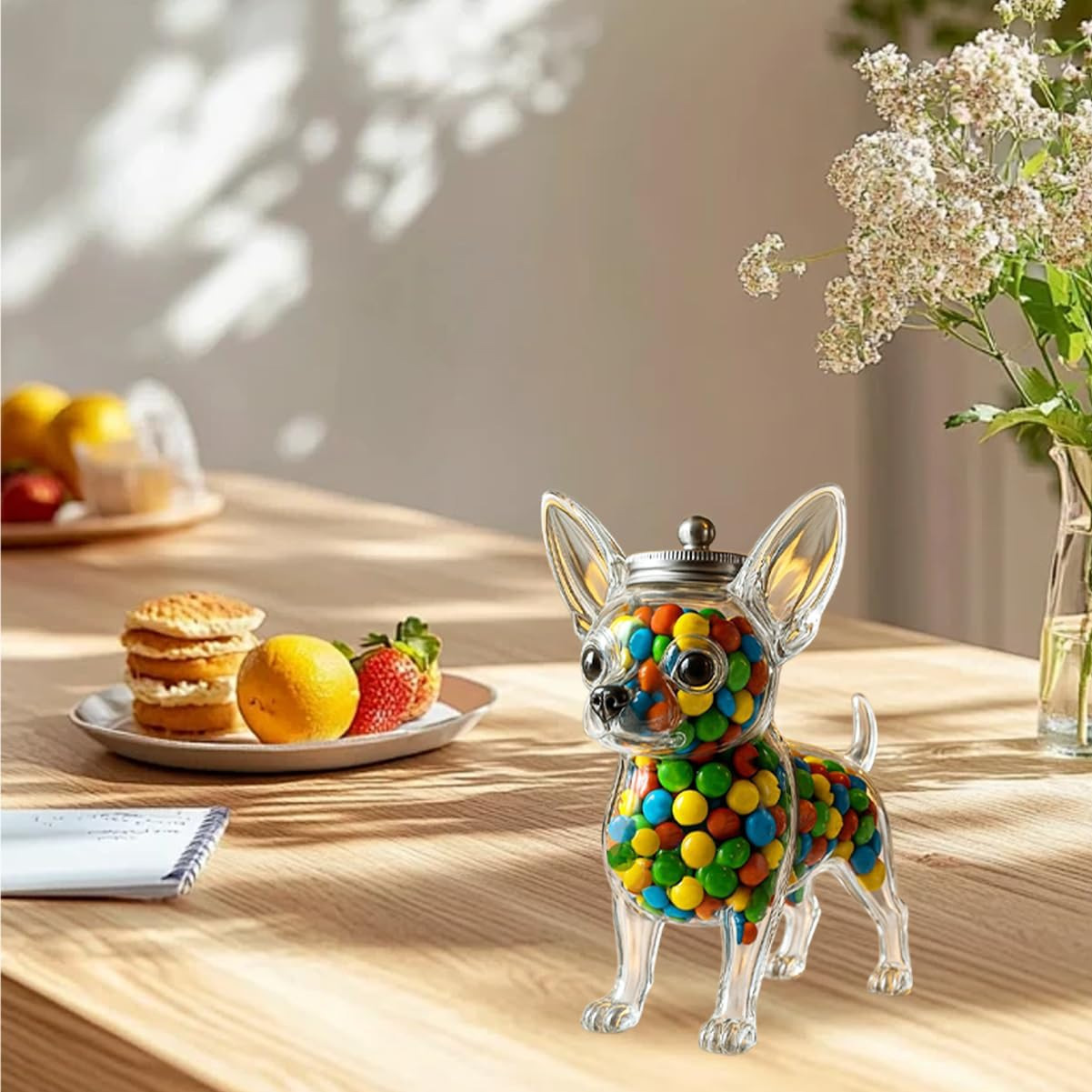 Récipient en forme de chihuahu - Food Storage Set Glass avis et prix
