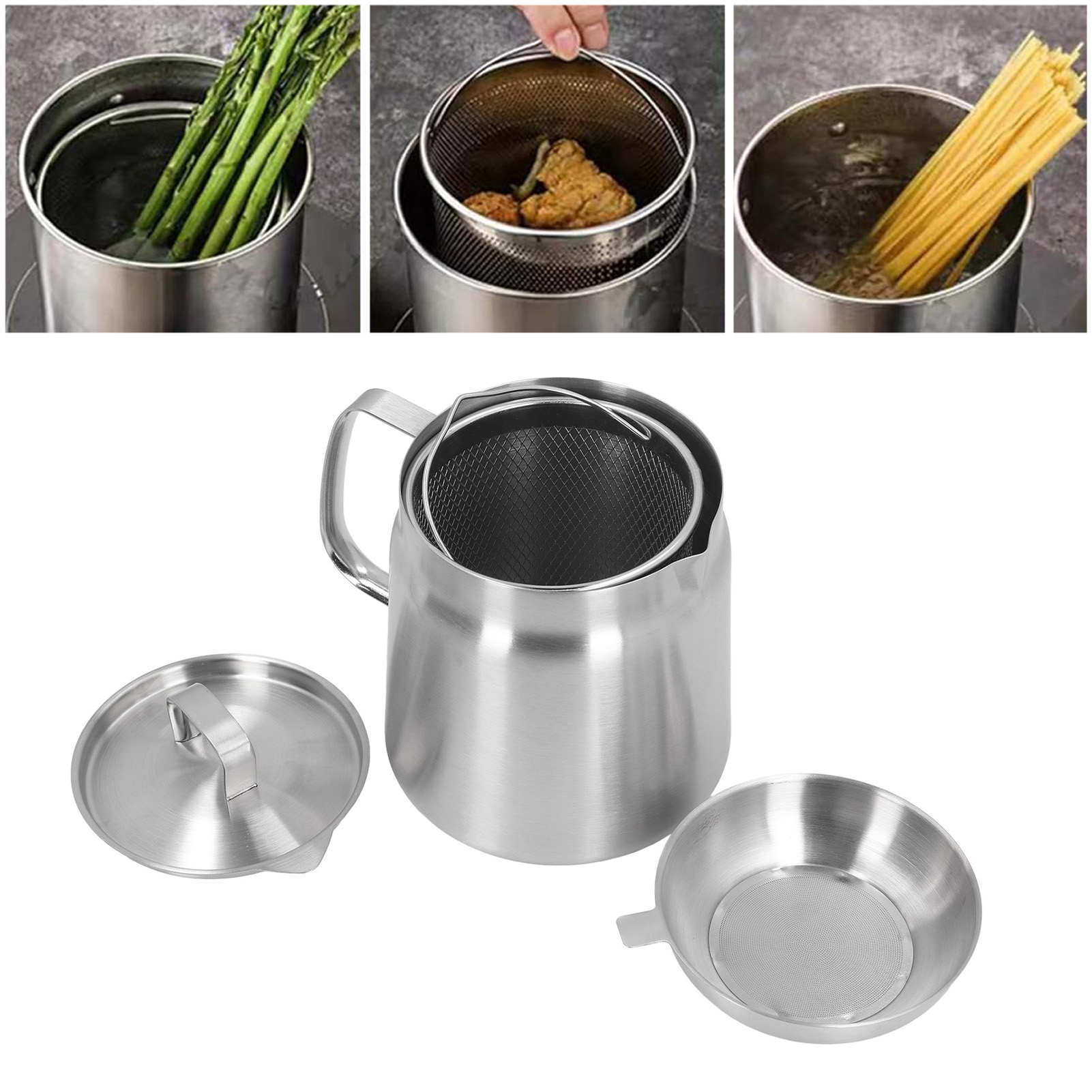 Pot filtrant à huile multifonc - Herb Keeper Container avis et prix