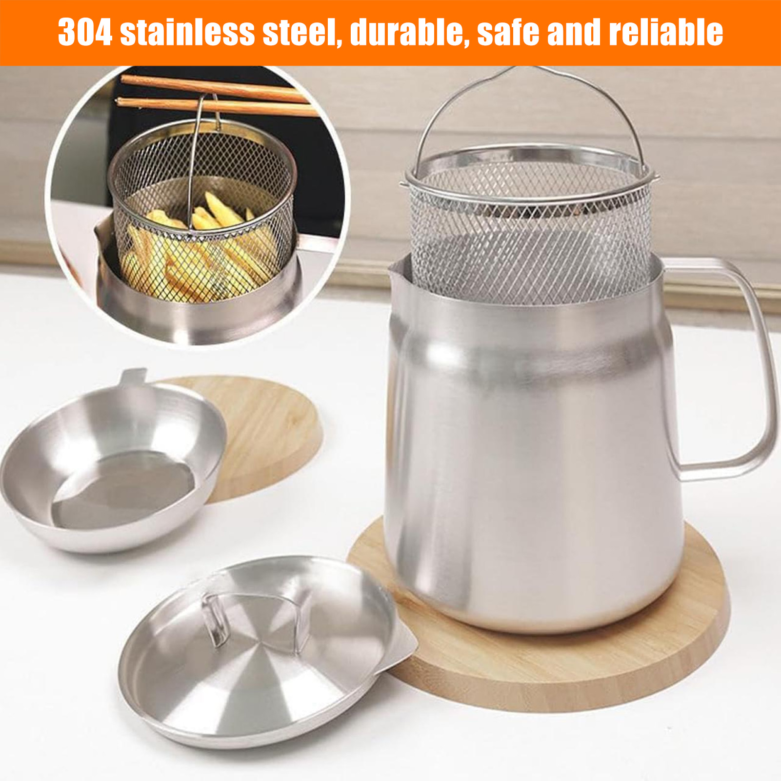 Pot filtrant à huile multifonc - Herb Keeper Container avis et prix