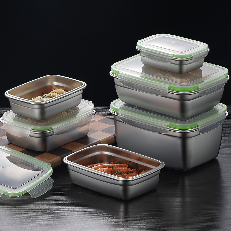 Boîte à déjeuner en acier inox - Food Storage Metal Box avis et prix