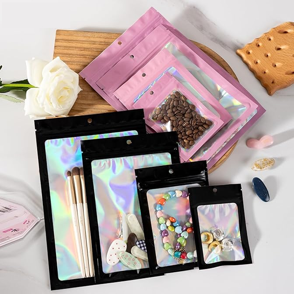10-1000 pièces Sacs holographi - Food Storage Ziploc Bags avis et prix