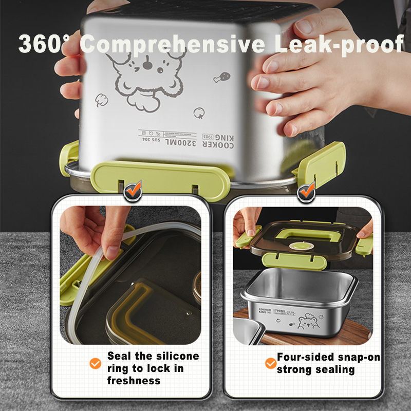 COOKER KING 420 ml-6200 ml réc - Food Storage Stainless Steel Containers avis et prix