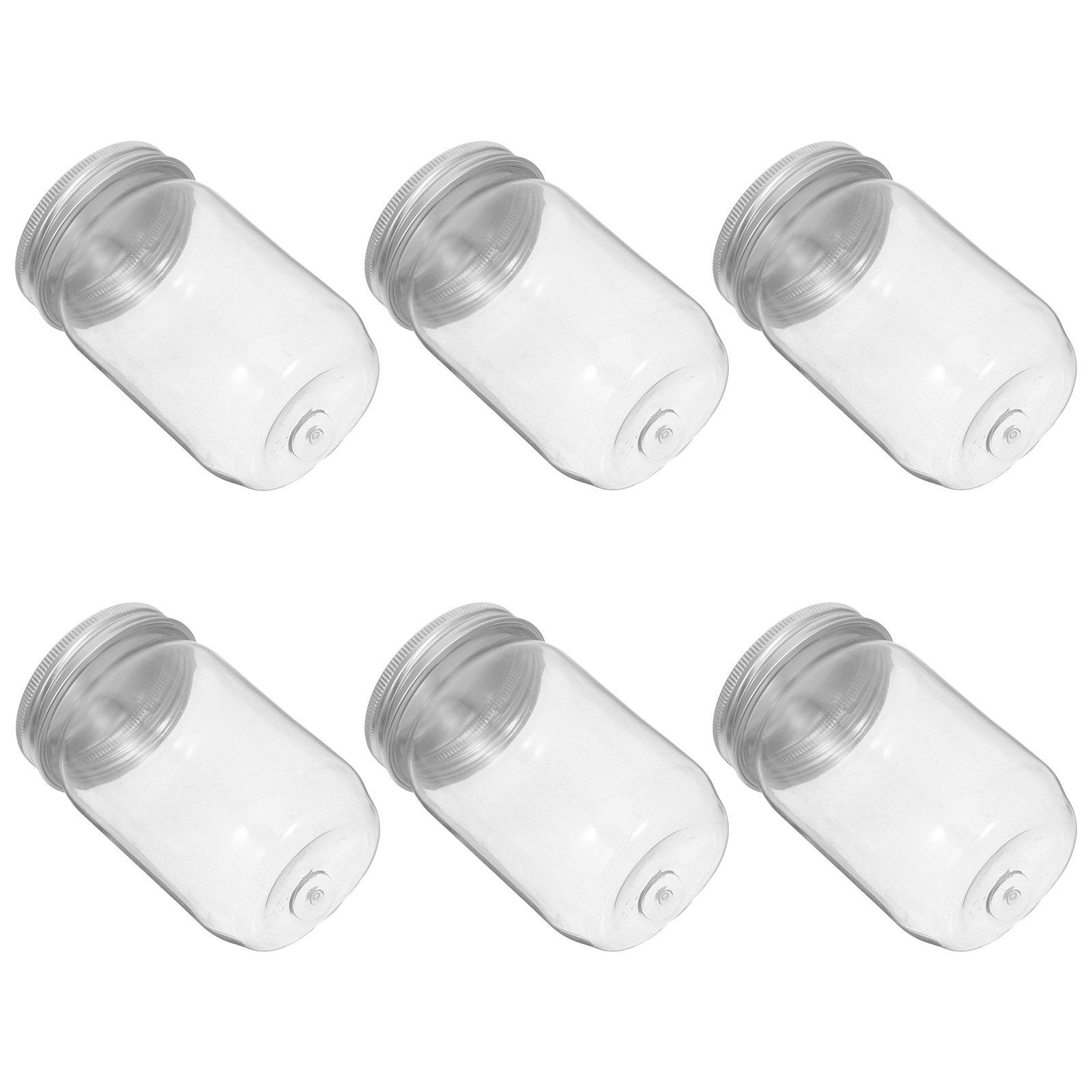 6 pots en plastique transparen - Food Storage Lid avis et prix