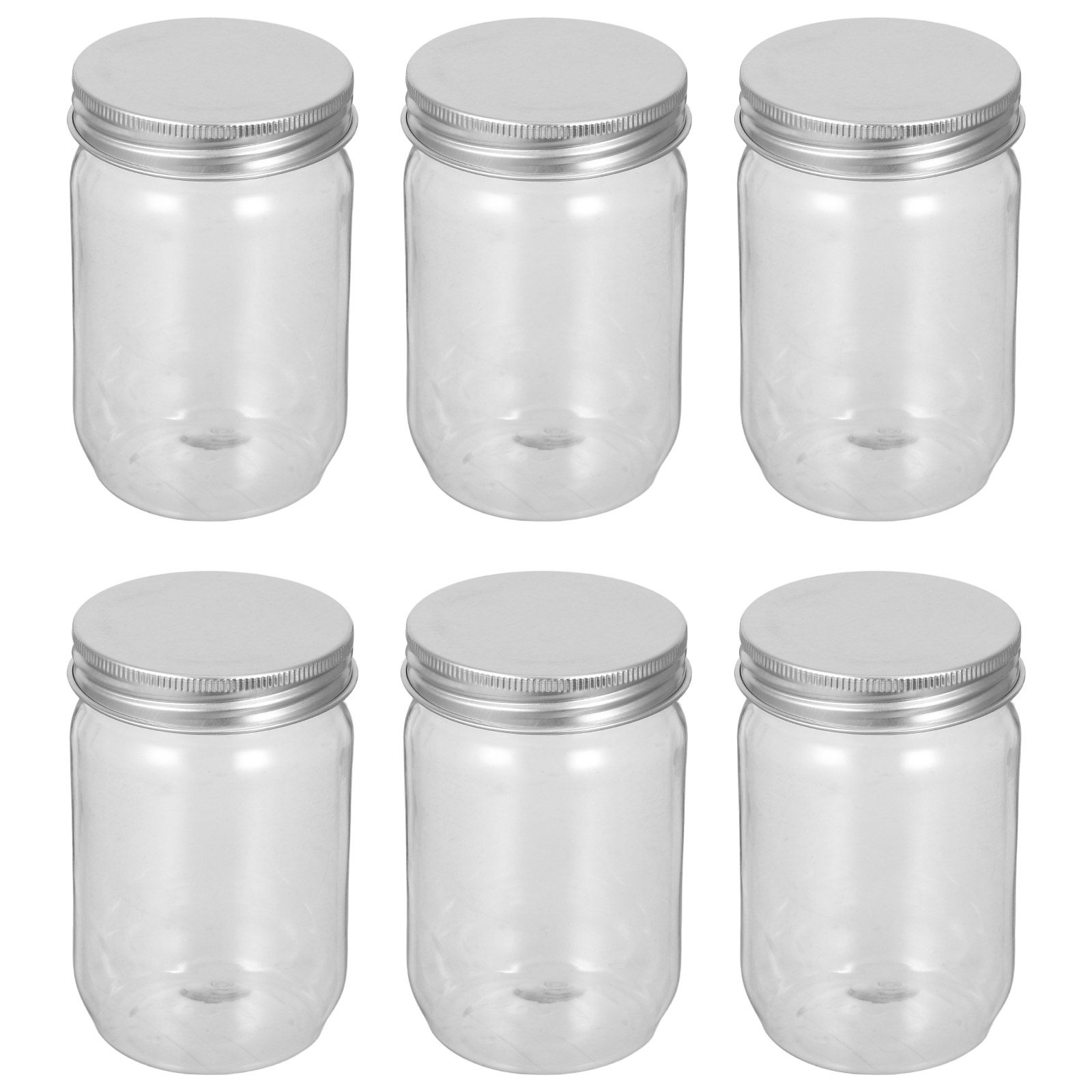 6 pots en plastique transparen - Food Storage Lid avis et prix