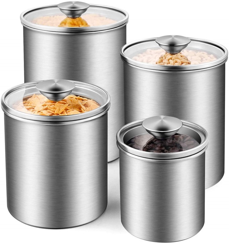 Conteneurs de stockage des ali - Food Storage Stainless Steel Containers avis et prix