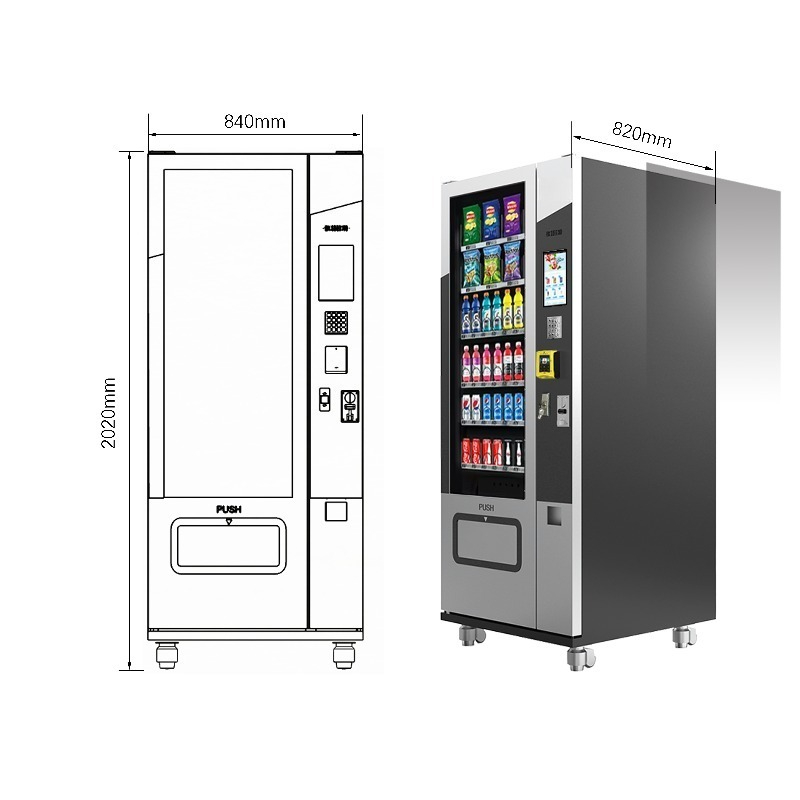 Distributeur automatique comme - Food Storage Zone avis et prix