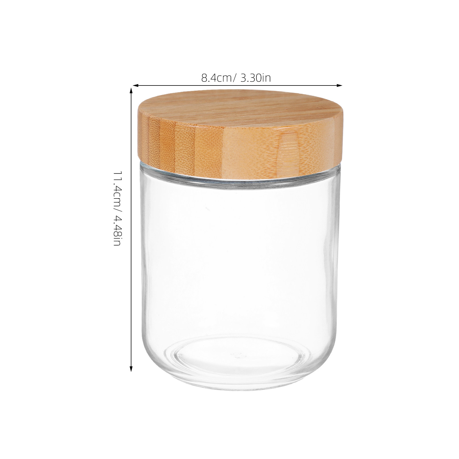 4 Pots de Conservation en Verr - Food Storage Lid avis et prix