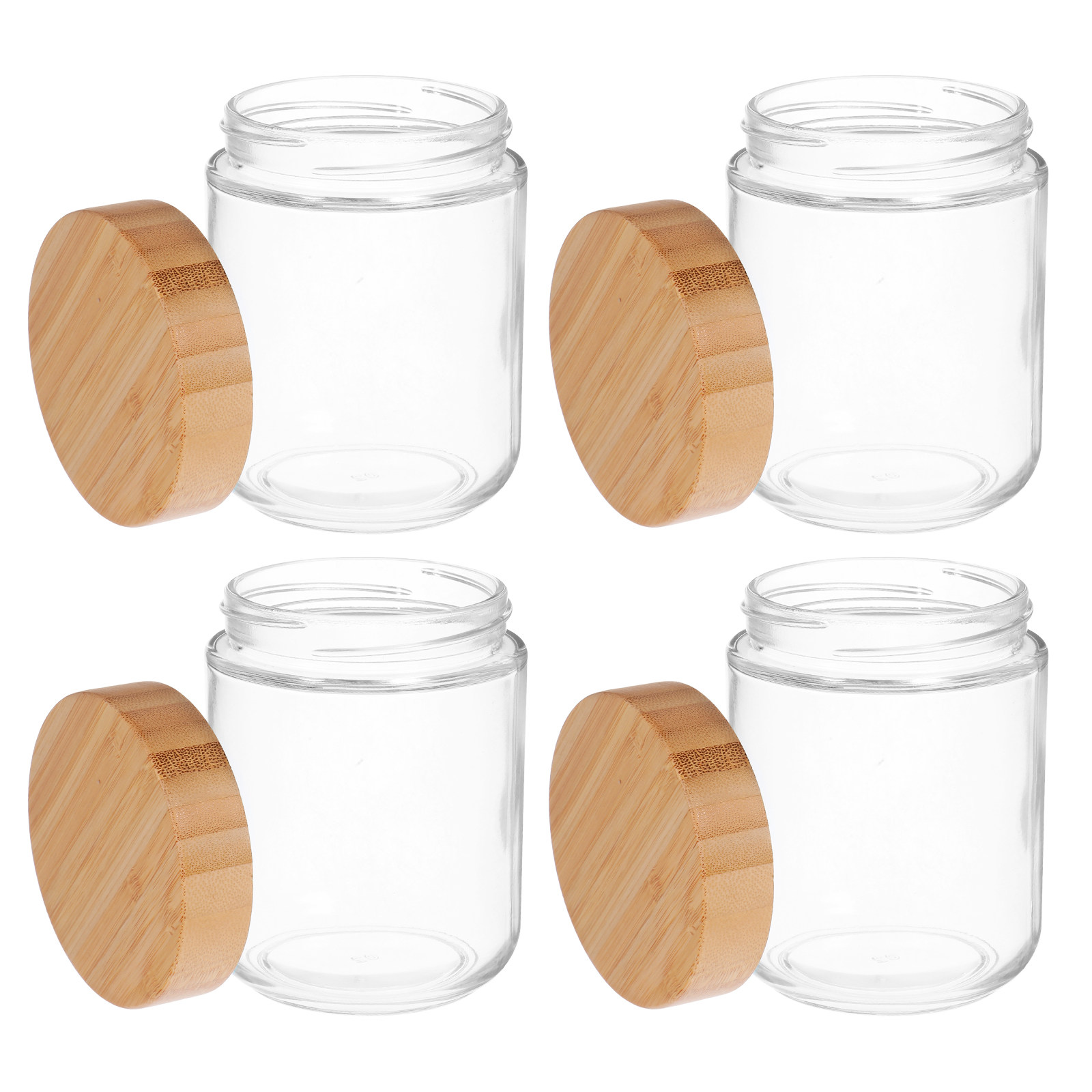 4 Pots de Conservation en Verr - Food Storage Lid avis et prix