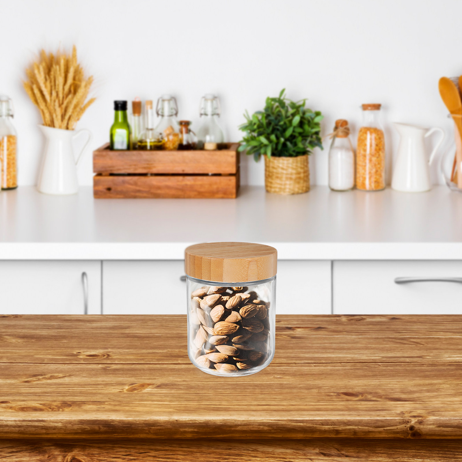 4 Pots de Conservation en Verr - Food Storage Lid avis et prix