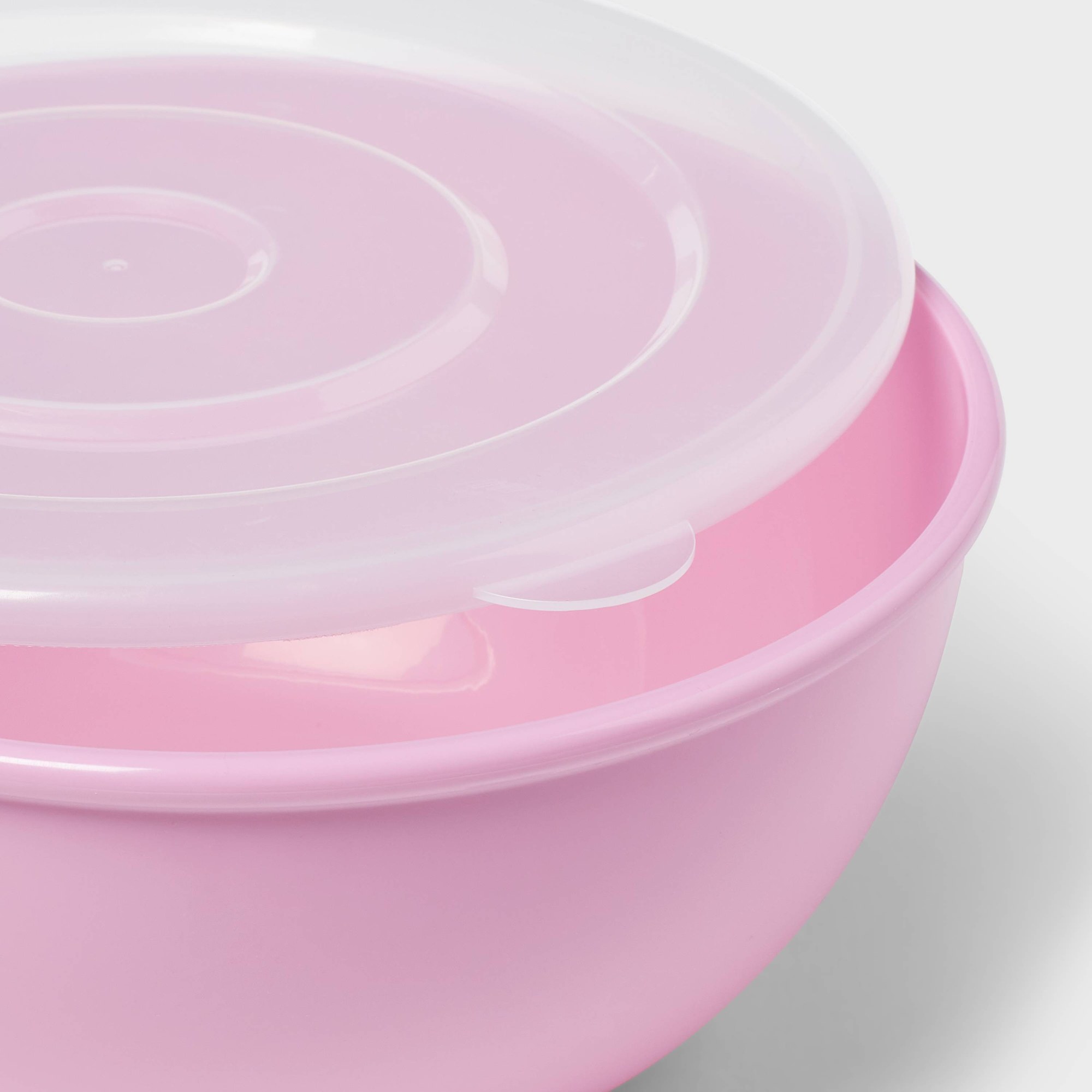 Bol rose avec couvercle assort - Food Storage Bowls avis et prix