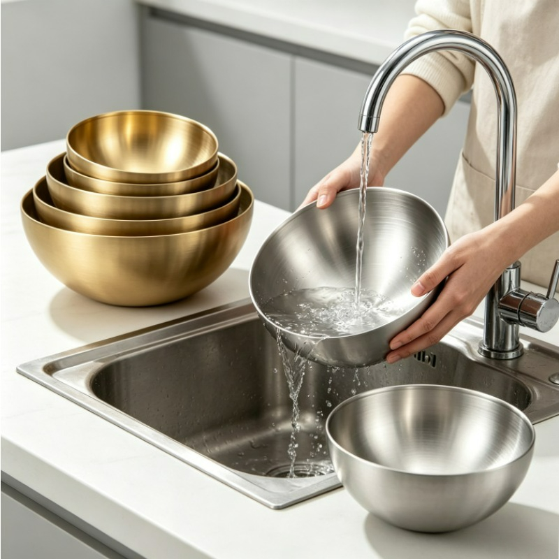Bols à mélanger en acier inoxy - Food Storage Stainless Steel Containers avis et prix
